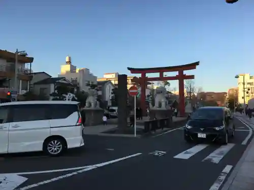 鶴岡八幡宮の鳥居