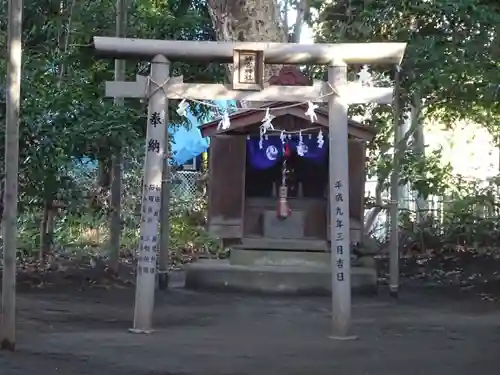 鶴嶺八幡宮の鳥居