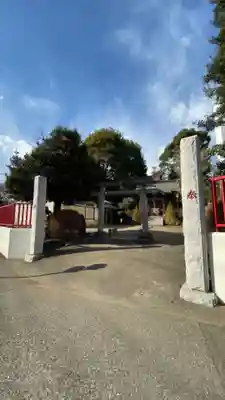 光町稲荷神社の鳥居