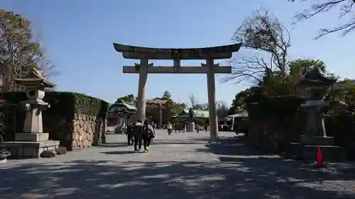 豊國神社の鳥居