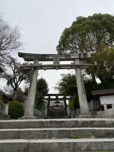 風治八幡宮の鳥居