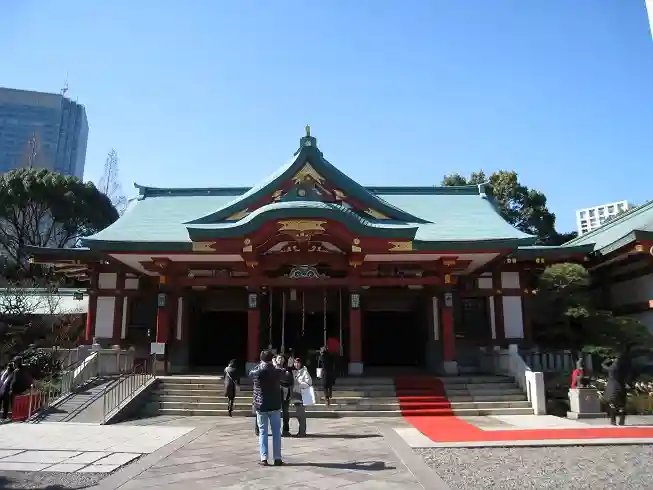 日枝神社の本殿・本堂