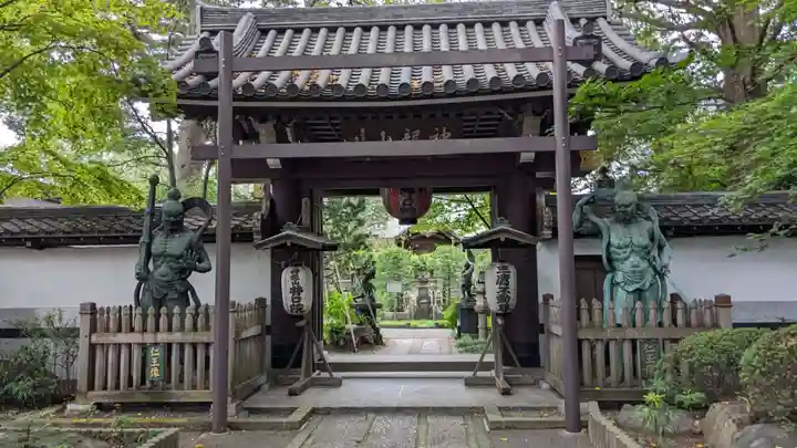 井口院の山門・神門