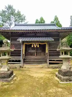 勝宿神社の本殿・本堂