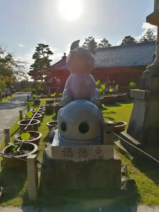 三室戸寺の狛犬