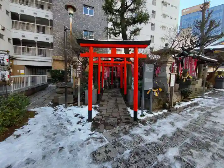 平河天満宮の鳥居