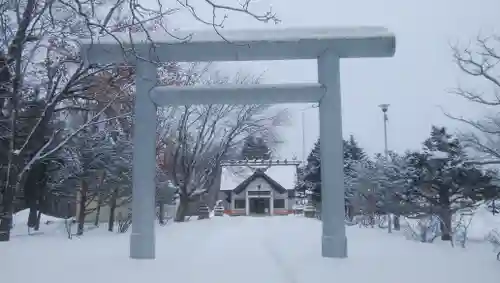 女満別神社の鳥居