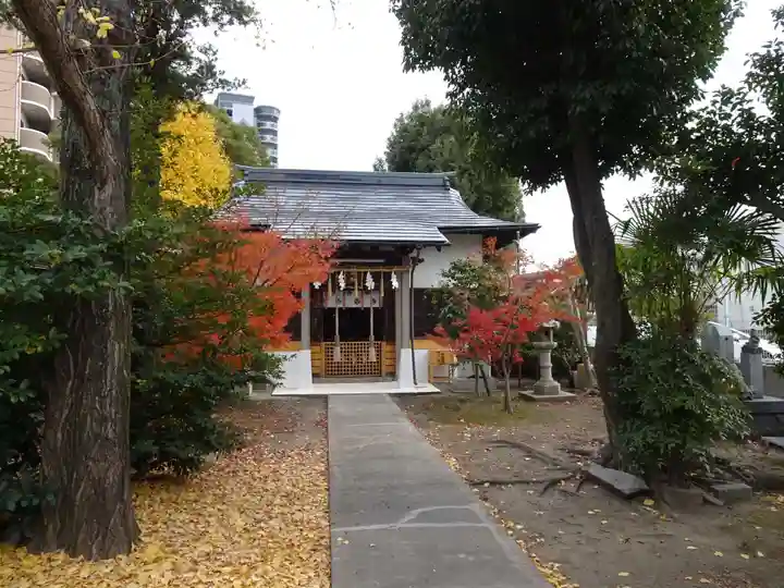 角神社の本殿・本堂