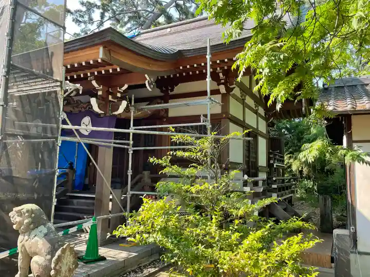 鳴尾八幡神社の本殿・本堂