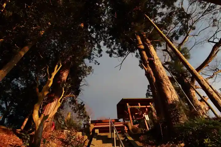 阿久津「田村神社」(郡山市阿久津町)旧社名:伊豆箱根三嶋三社の景色