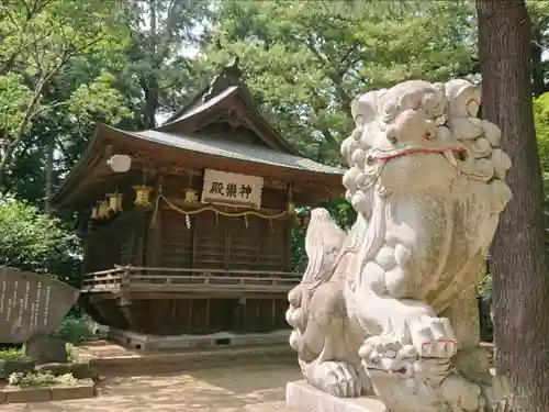 大宝八幡宮の狛犬