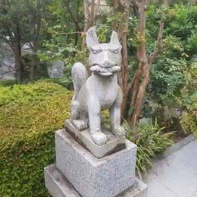 蔵稲荷大明神の狛犬