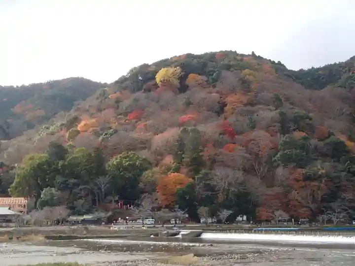 櫟谷宗像神社(松尾大社摂社)の景色