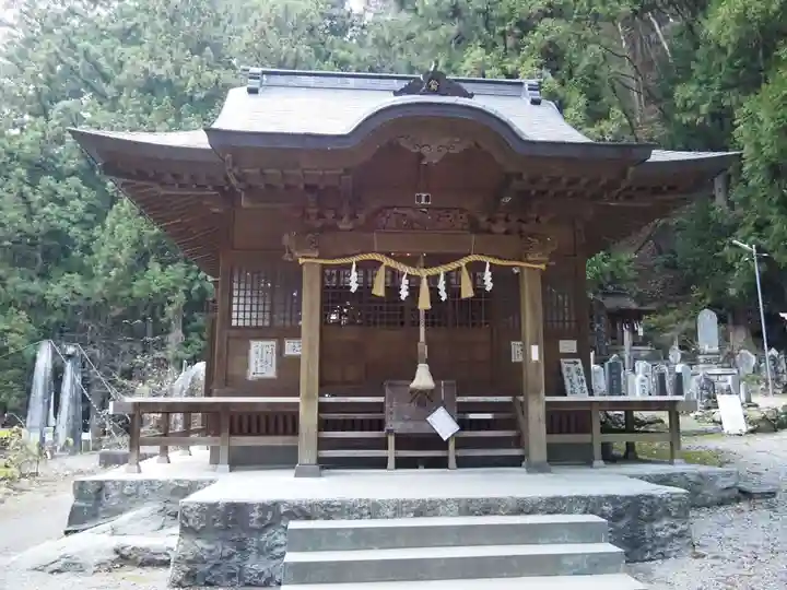 甲斐駒ヶ岳神社の本殿・本堂