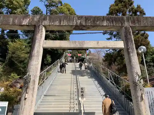 針綱神社の鳥居