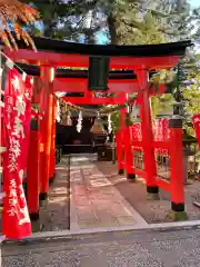 一本杉白山神社の鳥居