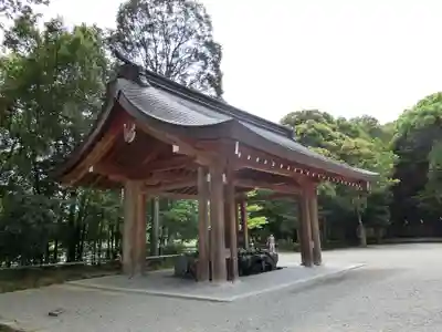 橿原神宮の手水舎