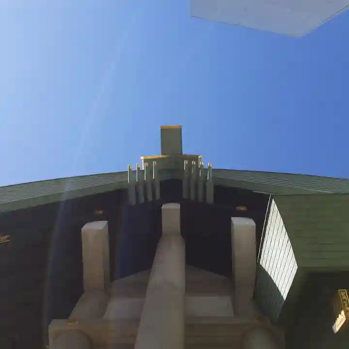 築土神社の本殿・本堂