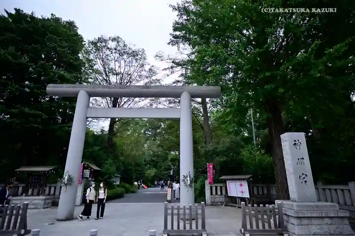阿佐ヶ谷神明宮の鳥居