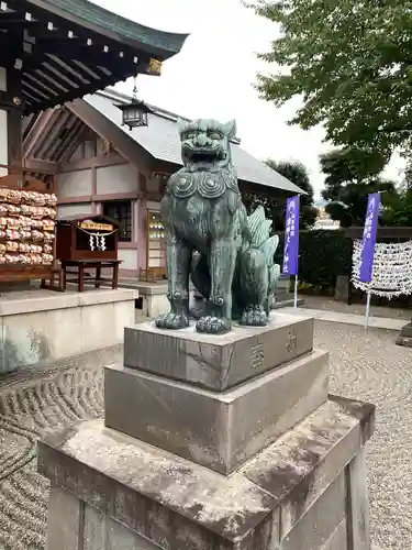 里之宮 湯殿山神社の狛犬