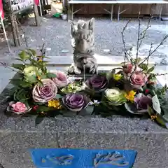 滑川神社 - 仕事と子どもの守り神の手水