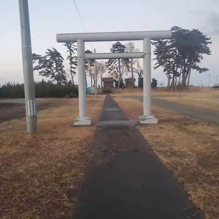 下増田神社の鳥居
