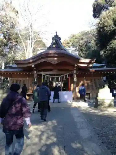 岩槻久伊豆神社の本殿