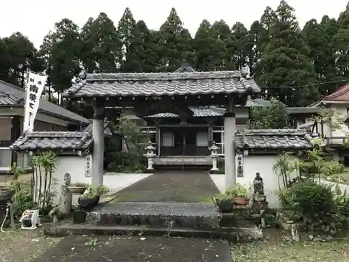 大田井山 極楽寺の山門・神門