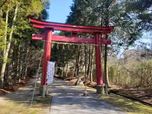 大笹原神社の鳥居