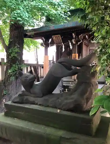 小野照崎神社の狛犬