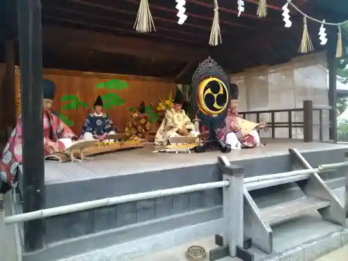 阿智神社の神楽