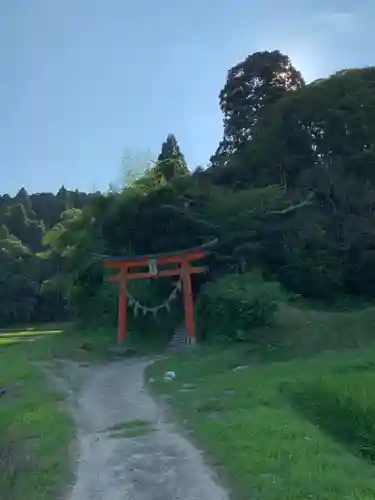 熊野神社の鳥居