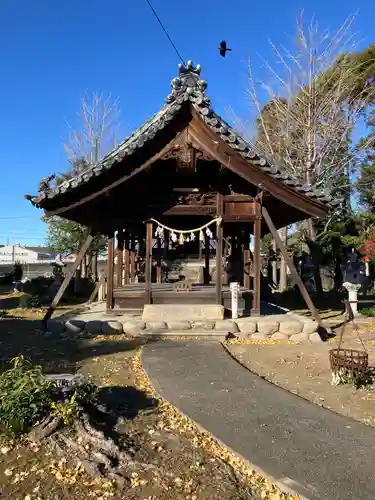 室原神社（萩原町串作）の本殿・本堂