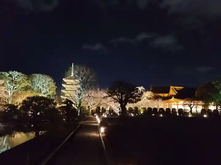 東寺(教王護国寺)の塔