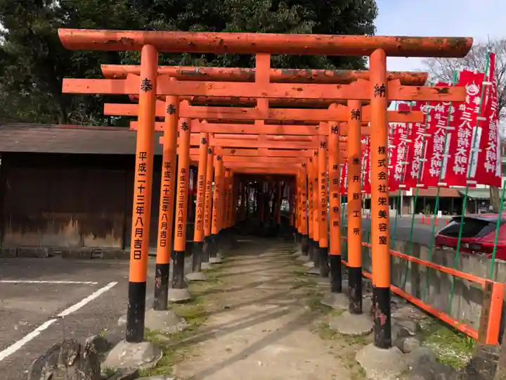 服織神社(真清田神社境内社)の鳥居