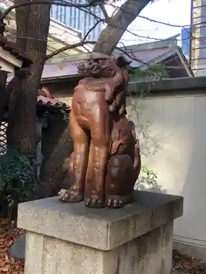 坐摩神社の狛犬