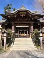 鳩ヶ谷氷川神社の山門・神門