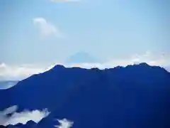 雄山神社峰本社の景色