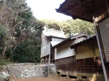 中津神社の本殿・本堂