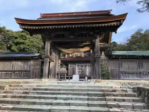 氣多大社の山門