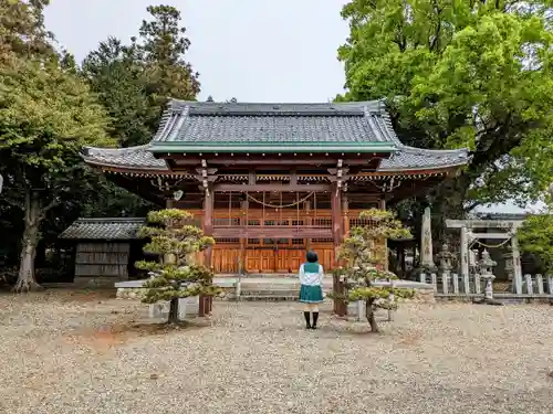 鳥取山田神社の本殿・本堂