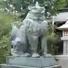 溝旗神社(肇國神社)の狛犬