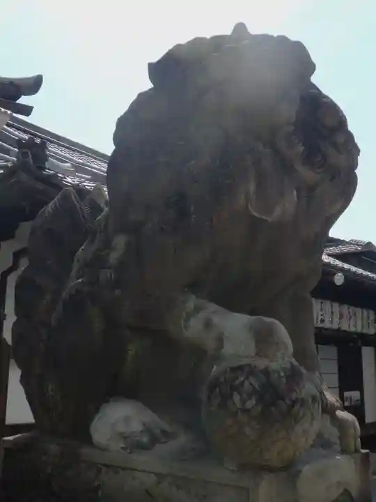 元祇園梛神社・隼神社の狛犬