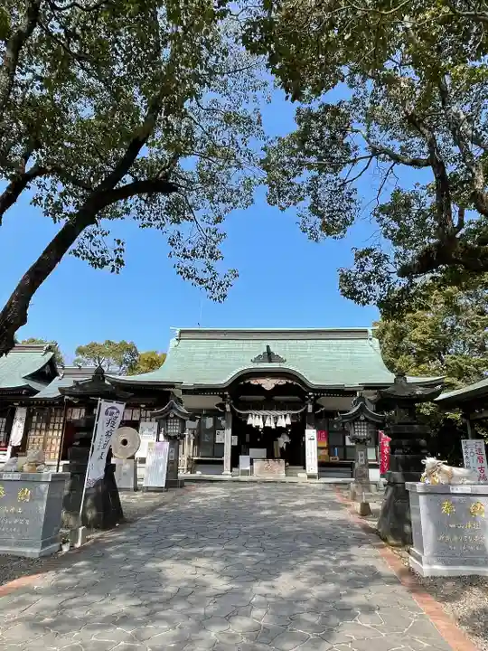 四山神社の本殿・本堂