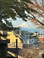 北澤八幡神社の景色