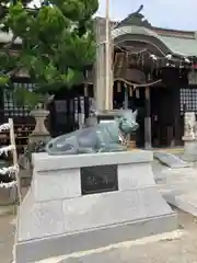 天満神社の像