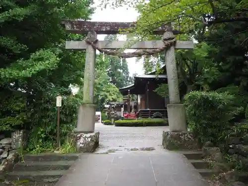 山寺日枝神社の鳥居