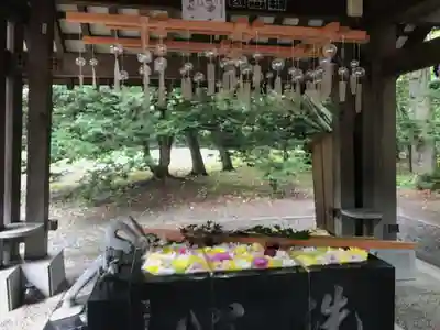 帯廣神社の手水舎