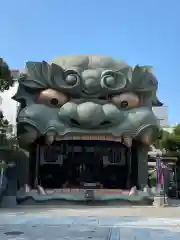 難波八阪神社の狛犬