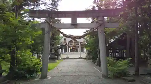 岩見澤神社の鳥居